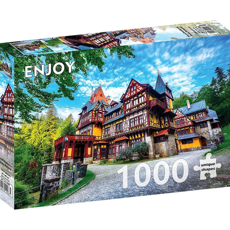 Enjoy Royal Residence, Sinaia, Romania Puzzle 1000pcs