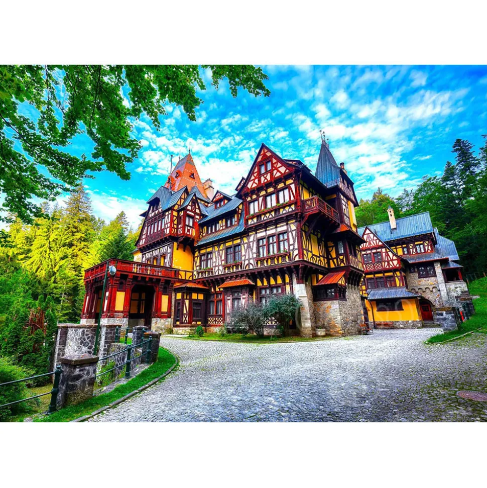Enjoy Royal Residence, Sinaia, Romania Puzzle 1000pcs