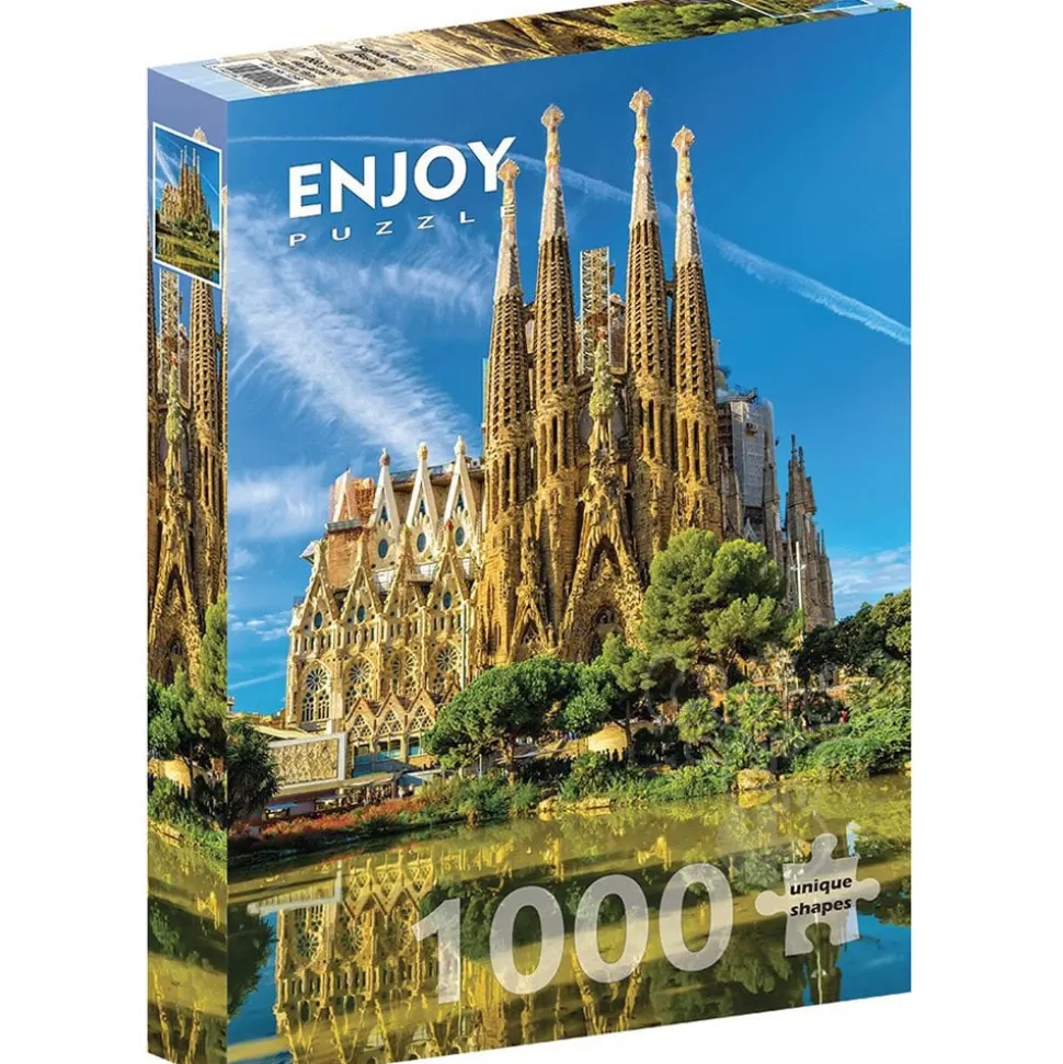 Enjoy Sagrada Familia Basilica, Barcelona Puzzle 1000pcs