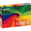 Enjoy Spinning Rainbow Puzzle 1000pcs