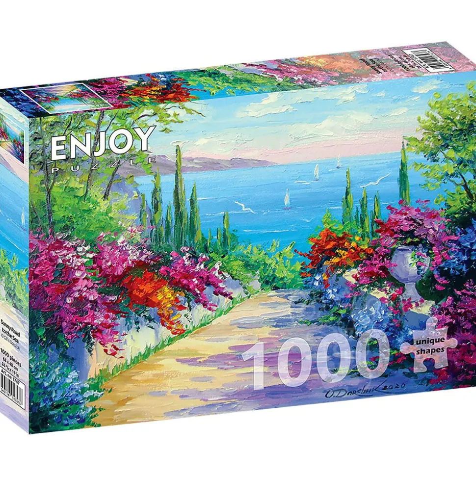Enjoy Sunny Road to the Sea Puzzle 1000pcs