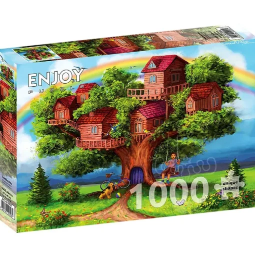 Enjoy Treehouses Puzzle 1000pcs