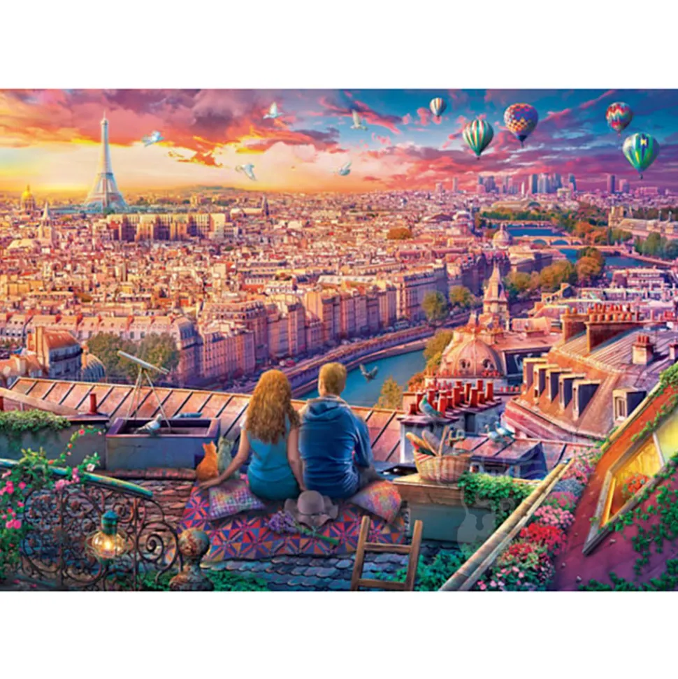 Eurographics Artbeat Studio: Paris Rooftop Puzzle 1000pcs