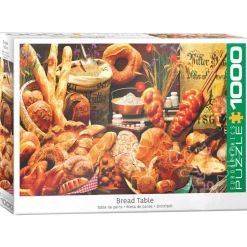 Eurographics Bread Table Puzzle 1000pcs RETIRED