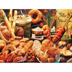 Eurographics Bread Table Puzzle 1000pcs RETIRED