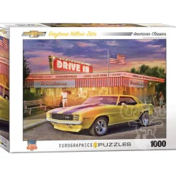Eurographics Chevrolet Daytona Yellow Zeta Puzzle 1000pcs