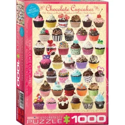 Eurographics Chocolate Cupcakes Puzzle 1000pcs RETIRED