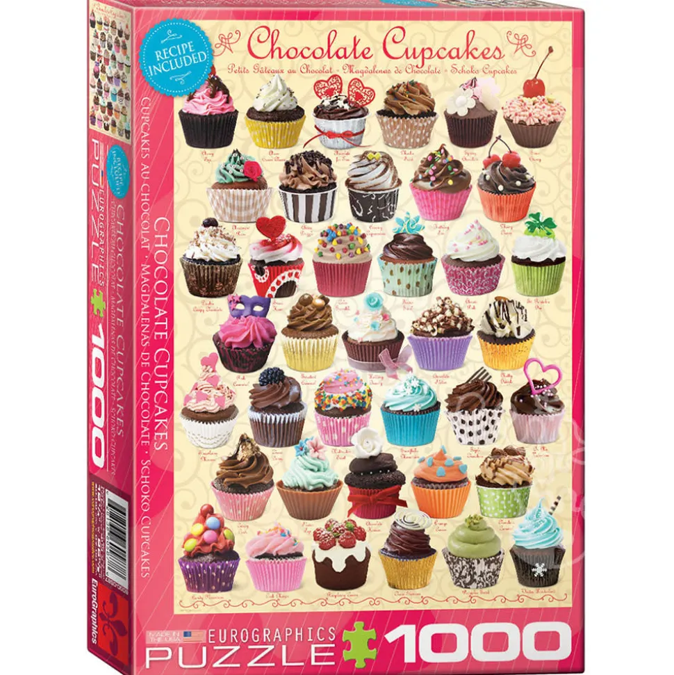 Eurographics Chocolate Cupcakes Puzzle 1000pcs RETIRED