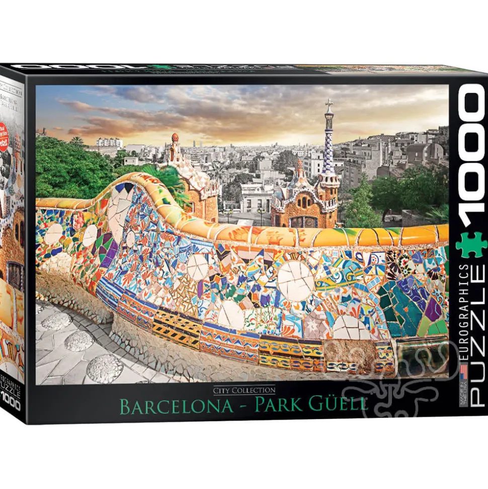Eurographics Cities: Barcelona Park Guell Puzzle 1000pcs