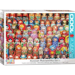 Eurographics Colors of the World: Russian Matryoshka Dolls Puzzle 1000pcs