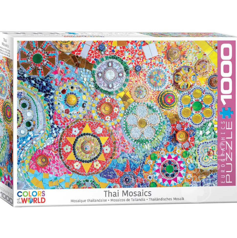 Eurographics Colors of the World: Thai Mosaics Puzzle 1000pcs