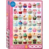 Eurographics Cupcake Celebration - Sweet Collection Puzzle 1000pcs