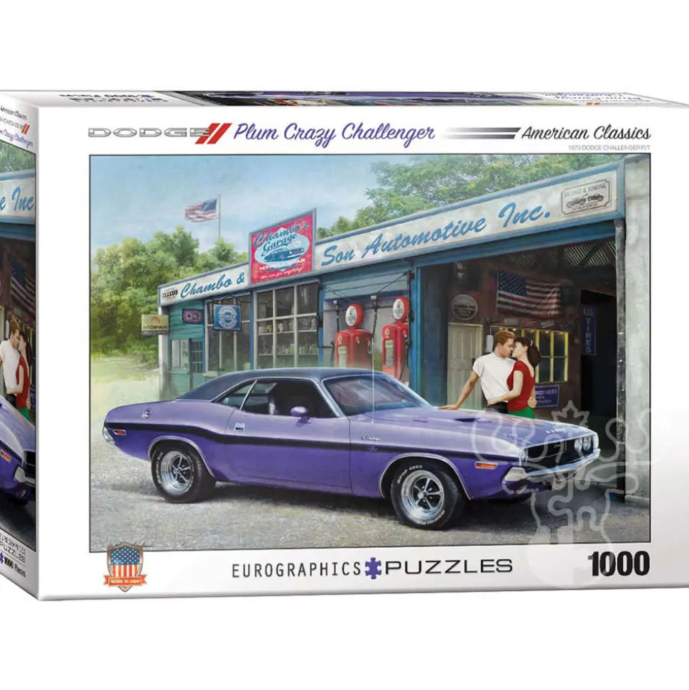 Eurographics Dodge Plum Crazy Challenger Puzzle 1000pcs