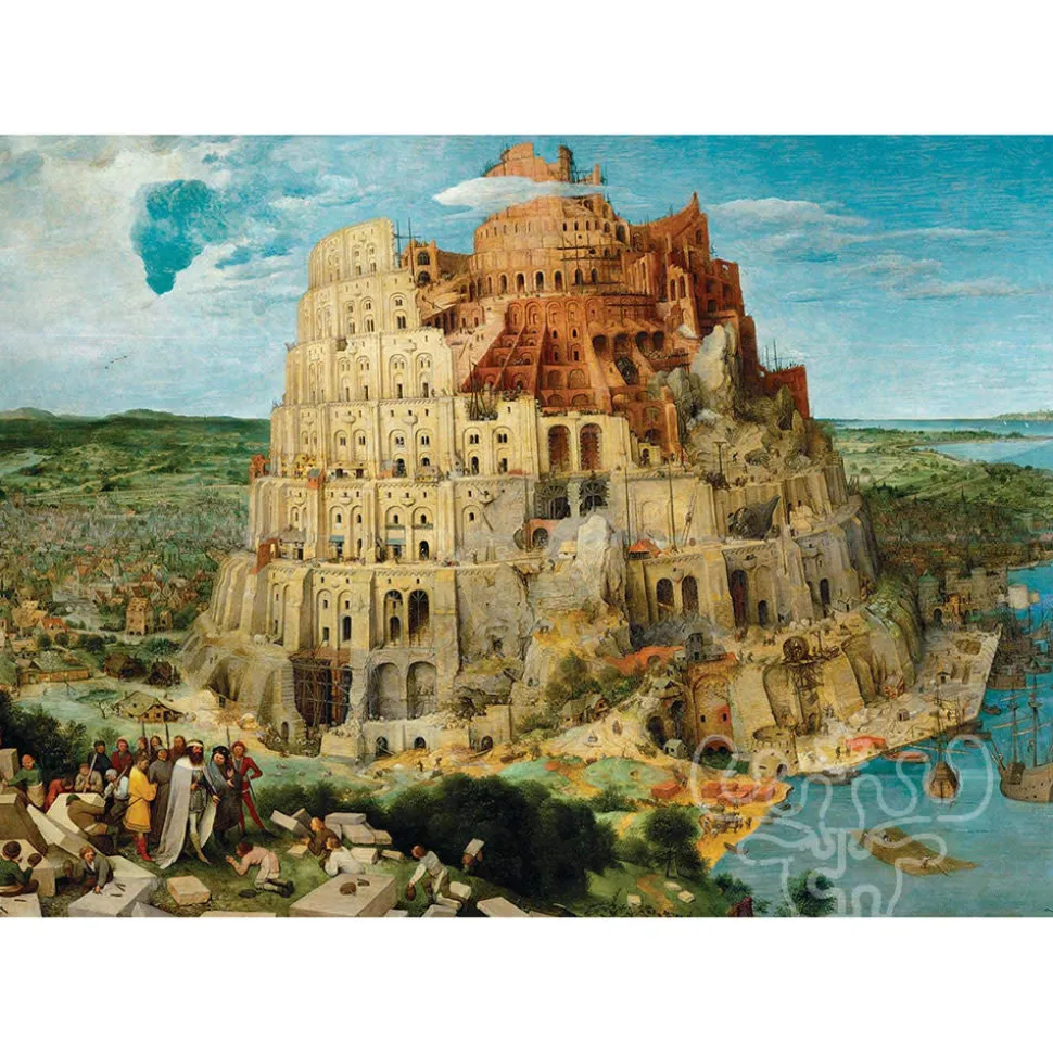 Eurographics Fine Art Bruegel: The Tower of Babel Puzzle 1000pcs