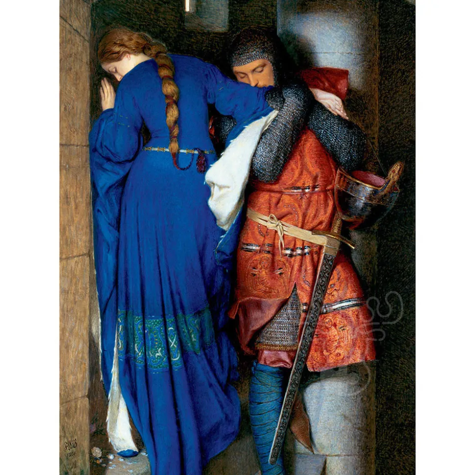 Eurographics Fine Art Burton: Meeting on the Turret Stairs Puzzle 1000pcs