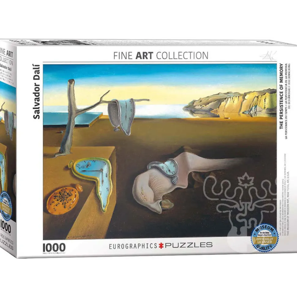 Eurographics Fine Art Dali: The Persistence of Memory Puzzle 1000pcs