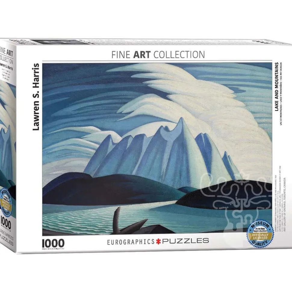 Eurographics Fine Art Harris: Lake & Mountains Puzzle 1000pcs