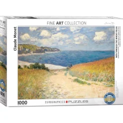 Eurographics Fine Art Monet: Path Through the Wheat Fields Puzzle 1000pcs
