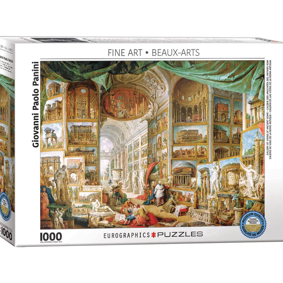 Eurographics Fine Art Panini: Gallery of Views of Ancient Rome Puzzle 1000pcs