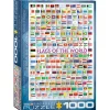 Eurographics Flags of the World Puzzle 1000pcs