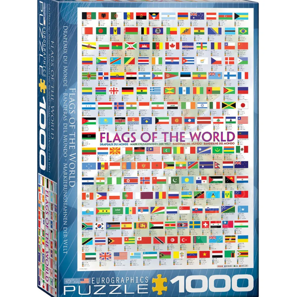 Eurographics Flags of the World Puzzle 1000pcs