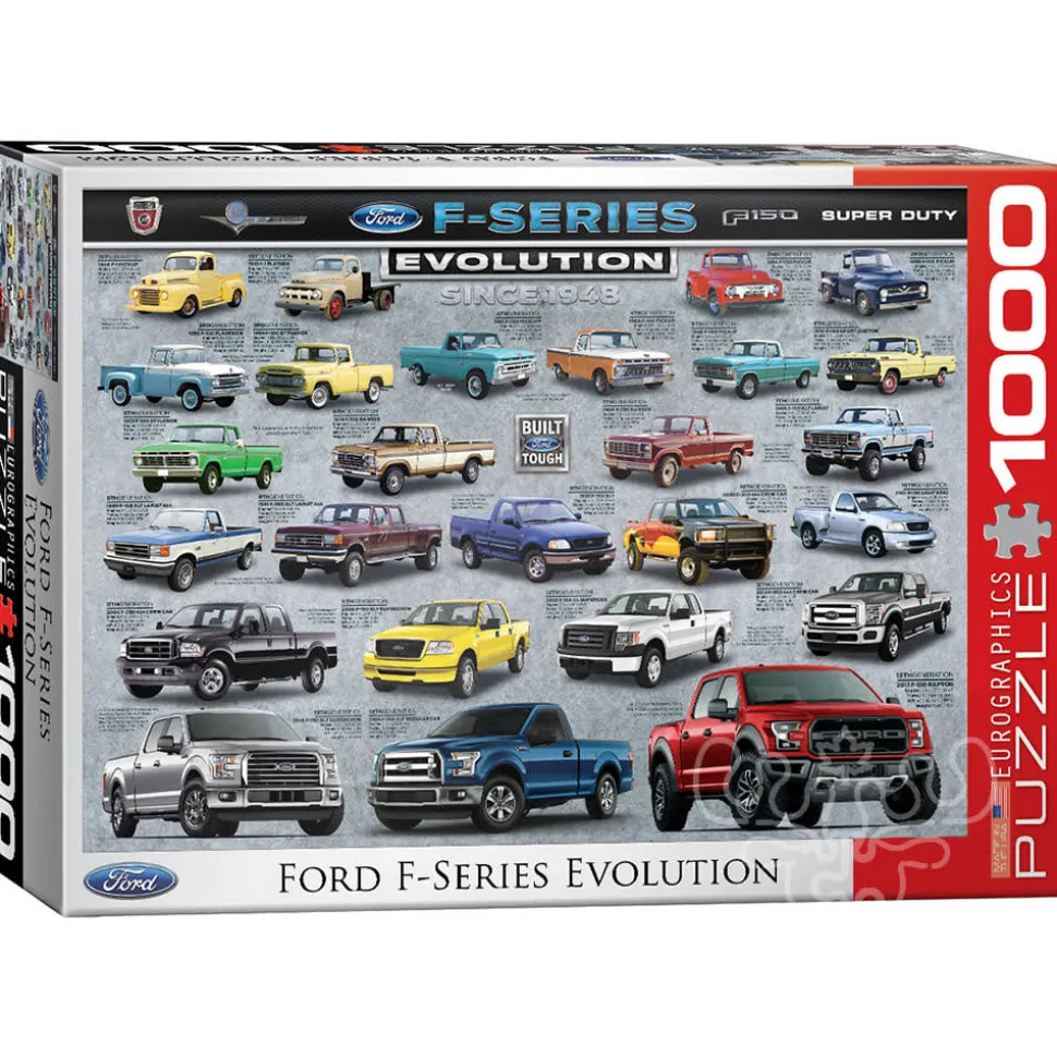 Eurographics Ford F-Series Evolution Puzzle 1000pcs