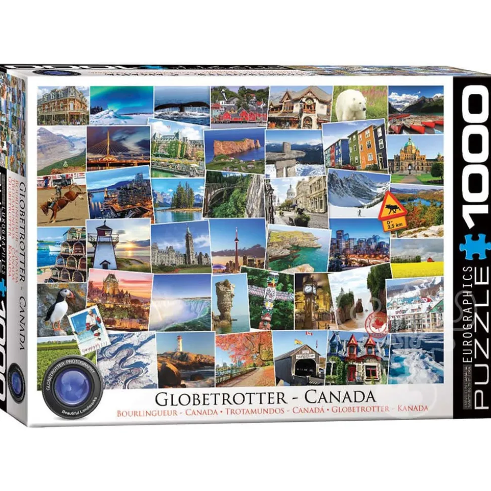 Eurographics Globetrotter Canada Puzzle 1000pcs