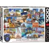 Eurographics Globetrotter World Puzzle 1000pcs