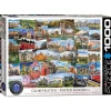 Eurographics Globetrotter United Kingdom Puzzle 1000pcs