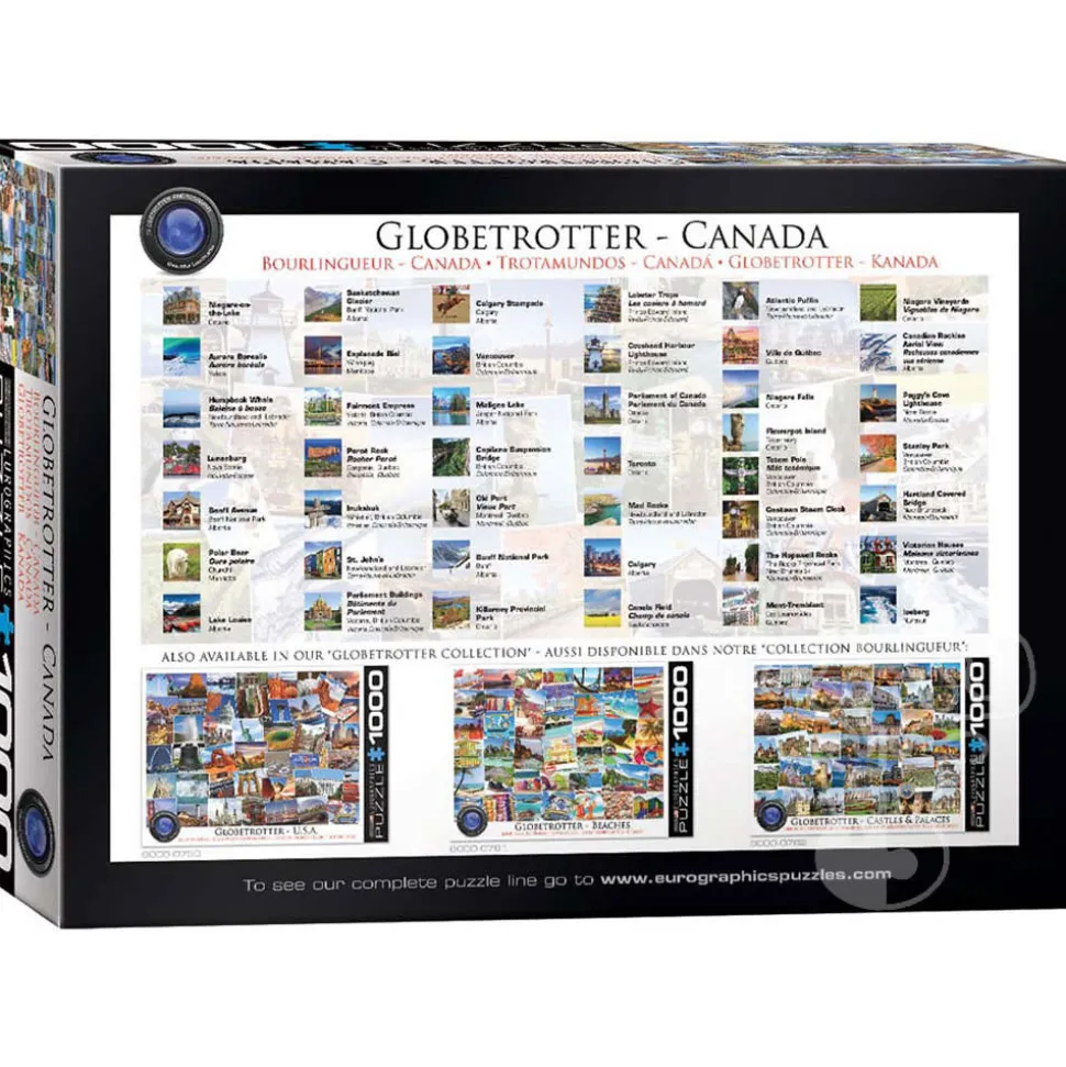 Eurographics Globetrotter Canada Puzzle 1000pcs