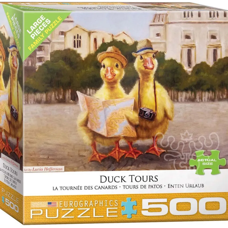 Eurographics Heffernan: Duck Tours Large Pieces Family Puzzle 500pcs