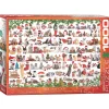 Eurographics Holiday Cats Puzzle 1000pcs
