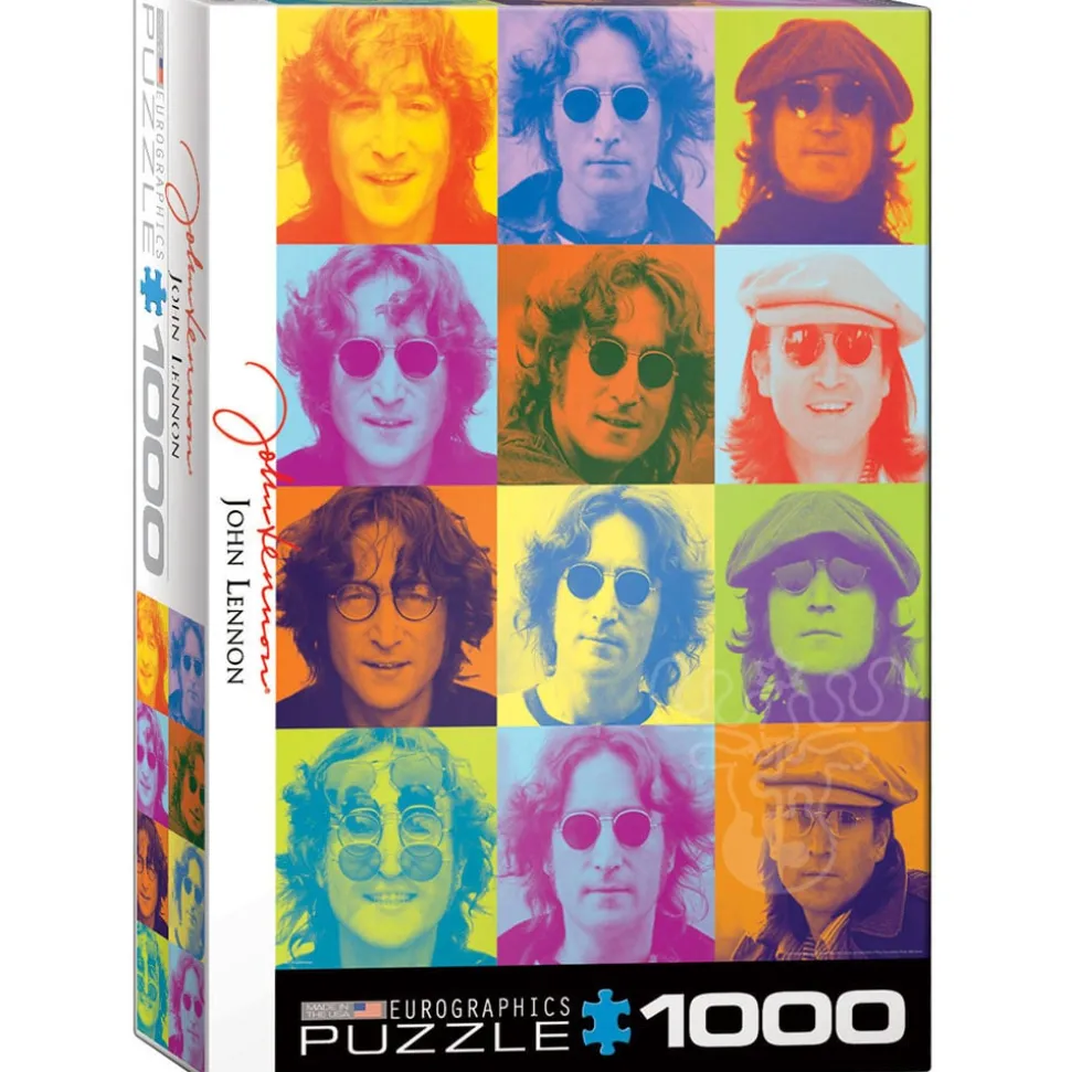Eurographics John Lennon Color Portraits Puzzle 1000pcs RETIRED