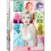 Eurographics Marilyn Monroe Color Portraits Puzzle 1000pcs