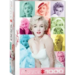 Eurographics Marilyn Monroe Color Portraits Puzzle 1000pcs