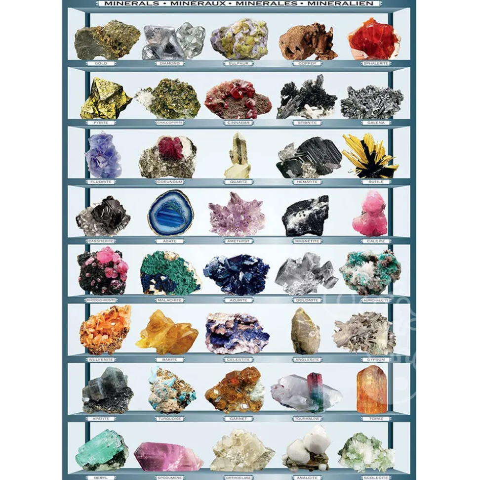 Eurographics Minerals of the World Puzzle 1000pcs