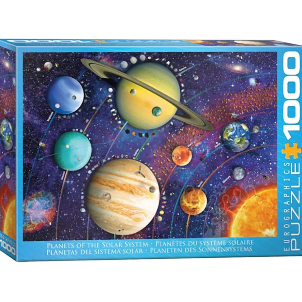 Eurographics Planets of the Solar System Puzzle 1000pcs