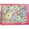 Eurographics Plate Collection Puzzle 1000pcs RETIRED