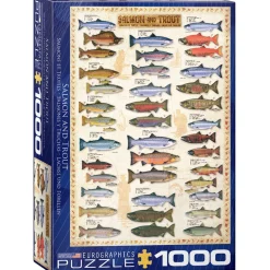 Eurographics Salmon & Trout Puzzle 1000pcs