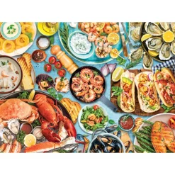 Eurographics Seafood Table Puzzle 1000pcs