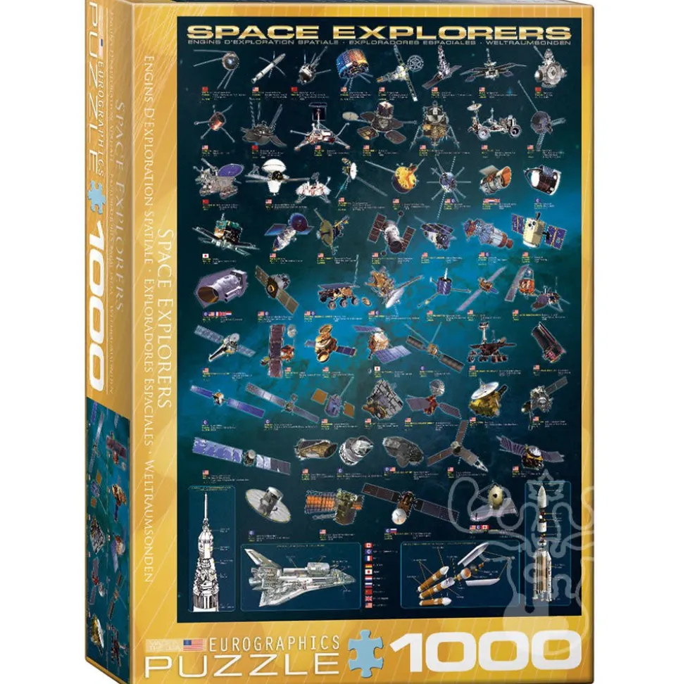 Eurographics Space Explorers Puzzle 1000pcs