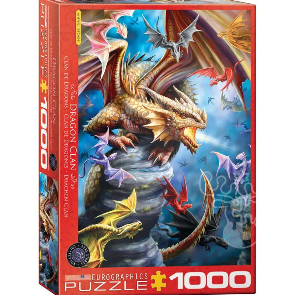 Eurographics Stokes: Dragon Clan Puzzle 1000pcs