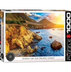 Eurographics Sunset on the Pacific Coast Puzzle 1000pcs