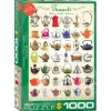 Eurographics Teapots Puzzle 1000pcs