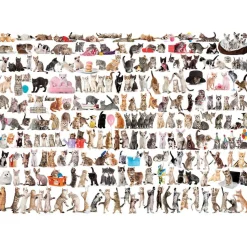 Eurographics The World of Cats Puzzle 1000pcs