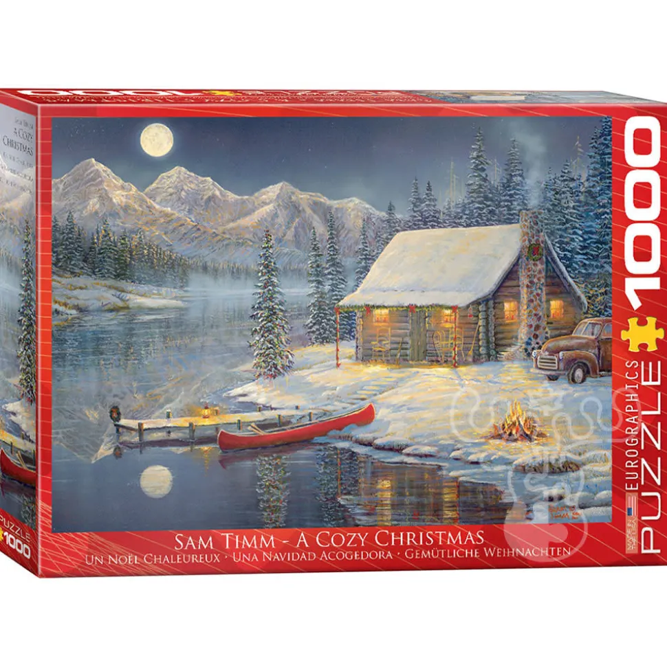 Eurographics Timm: A Cozy Christmas Puzzle 1000pcs
