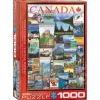 Eurographics Travel Canada Vintage Posters Puzzle 1000pcs