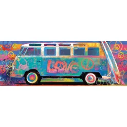 Eurographics VW Love Bus Panoramic Puzzle 1000pcs