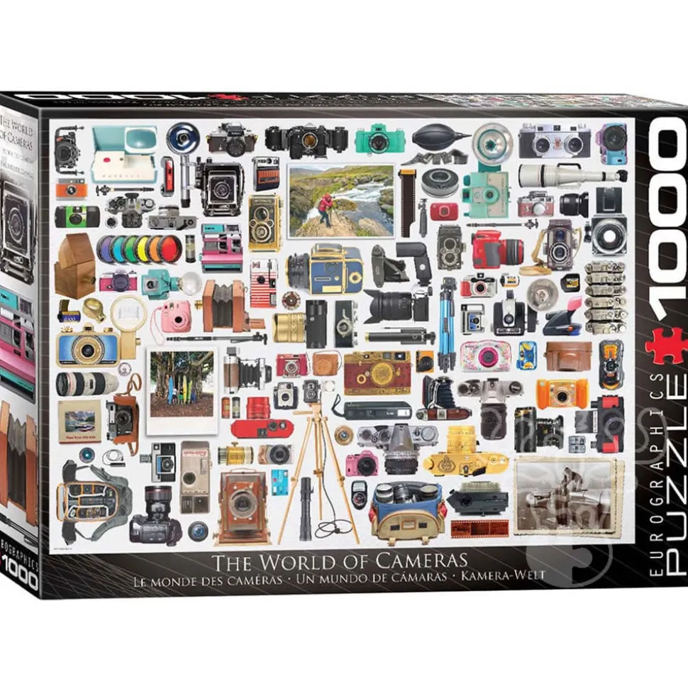 Eurographics World of Cameras Puzzle 1000pcs RETIRED