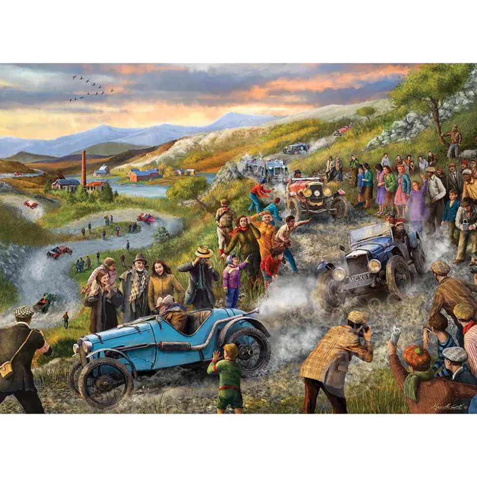 Falcon Vintage Car Rally Puzzle 1000pcs*